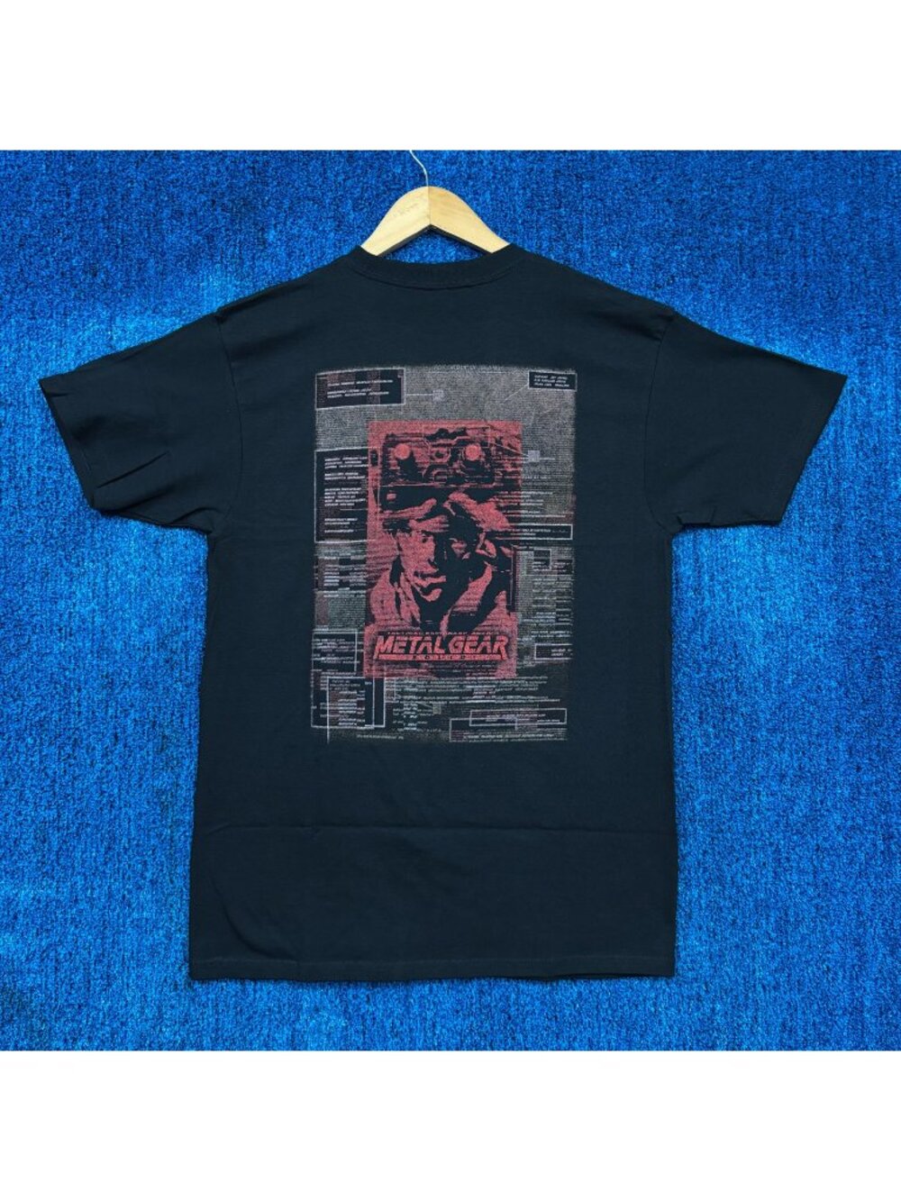 Metal Gear Solid Tactical Espionage Action Art Konami Tee M